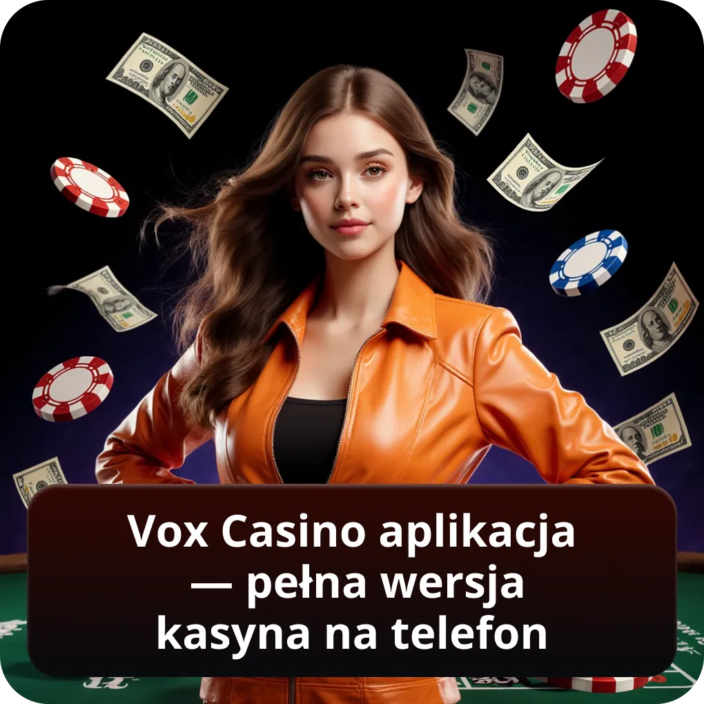 Vox Casino aplikacja — pełna wersja kasyna na telefon