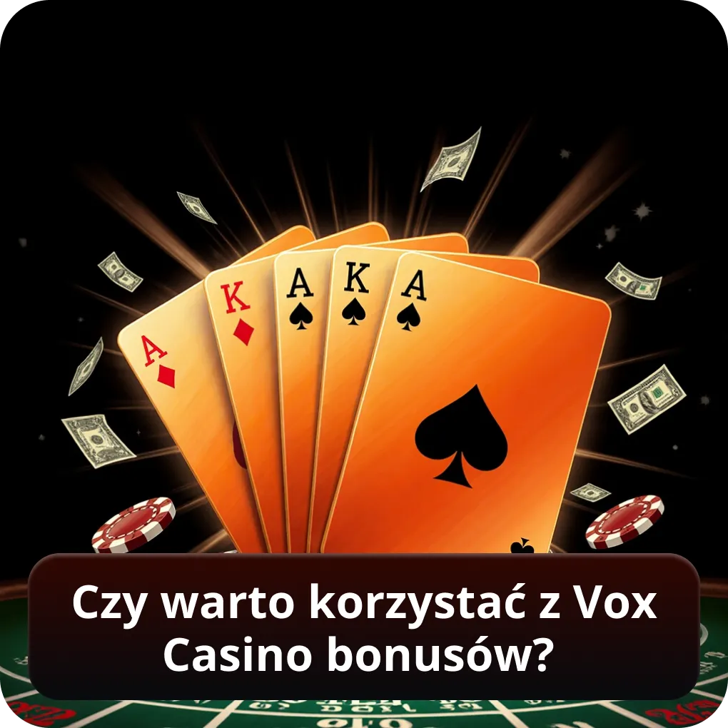 Czy warto korzystać z Vox Casino bonusów?