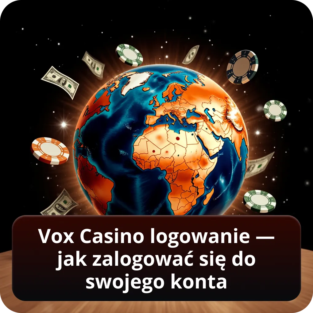 Vox Casino logowanie — jak zalogować się do swojego konta