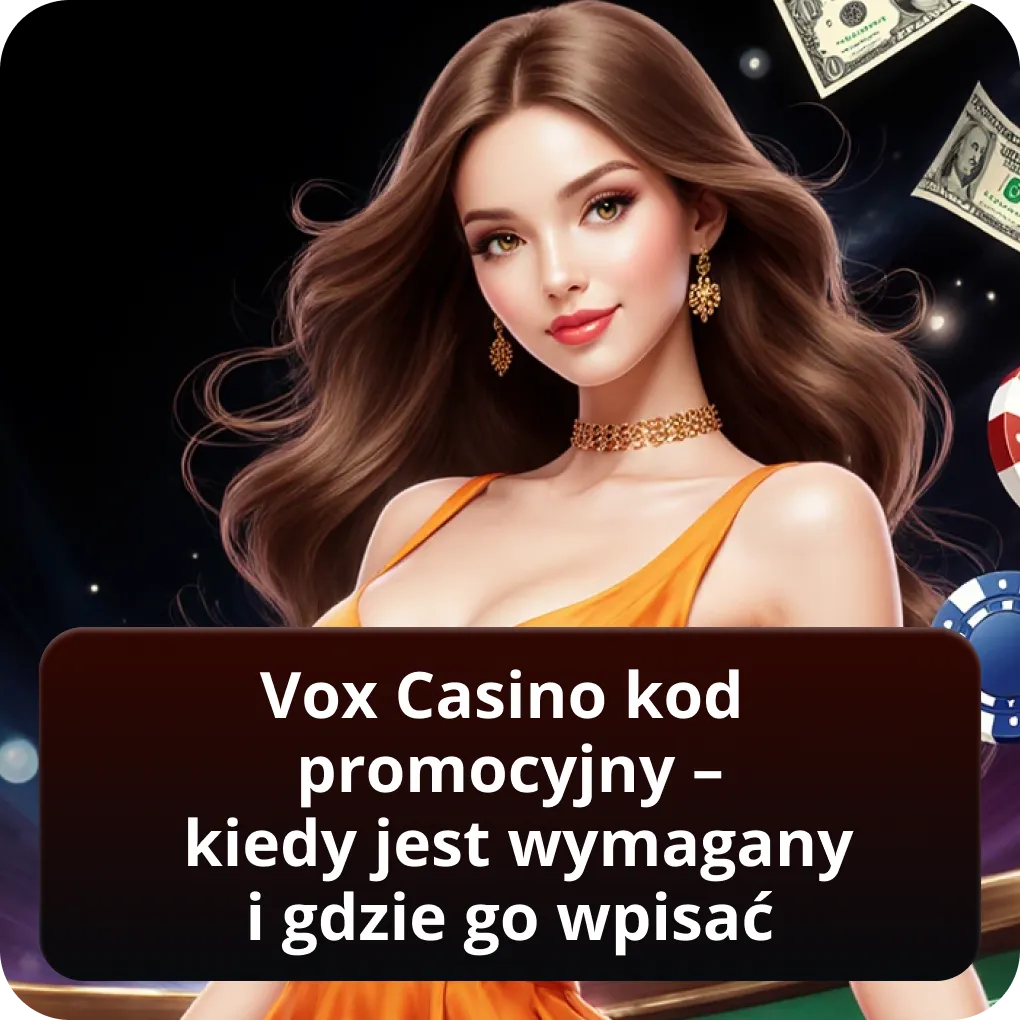 Vox Casino kod promocyjny — kiedy jest wymagany i gdzie go wpisać