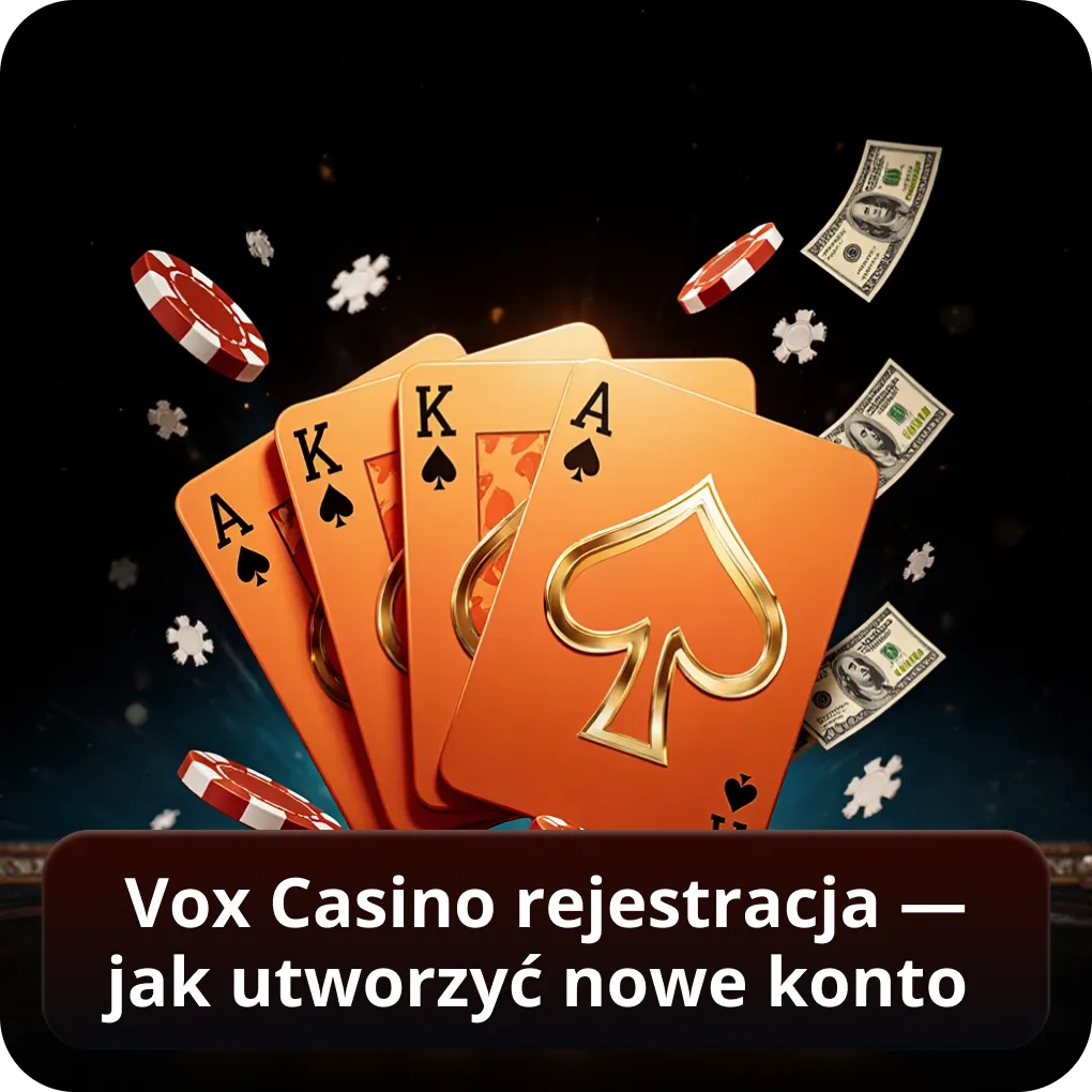 Vox Casino rejestracja — jak utworzyć nowe konto